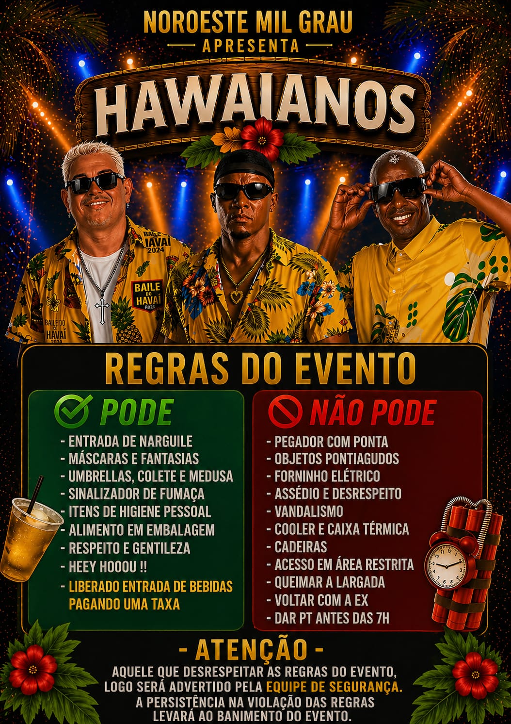 Hawaianos — Noroeste Mil Grau